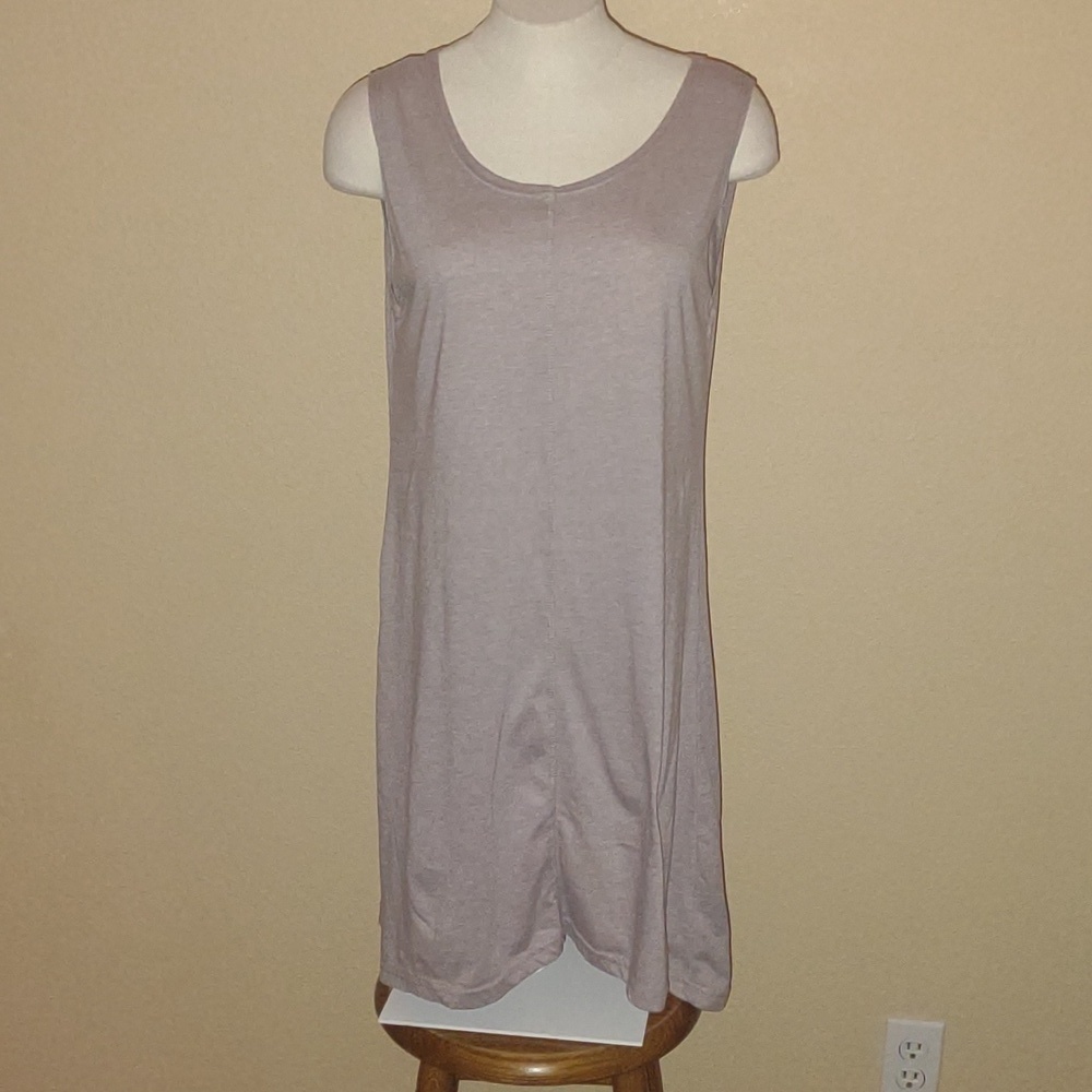 Pretty Angel Taupe Colored Sleeveless Tunic Size L